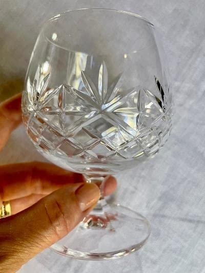 Brandy Snifter Glasses Set of 2 - Small Cognac Glasses for Scotch or Whiskey - Port Goblets - European Crystal 8.5oz - Glenrigg customer photo 2