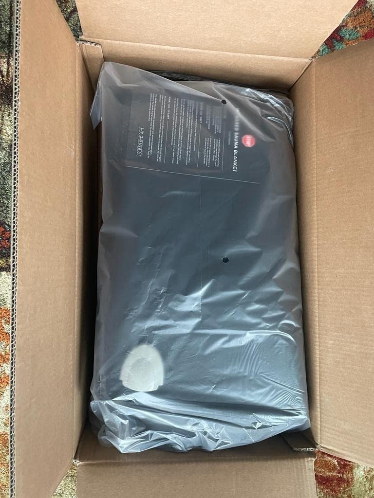 HigherDOSE Far Infrared Sauna Blanket - Full-Body Detox Wrap for Muscle Recovery, Glowing Skin, and Deep Relaxation customer photo 2