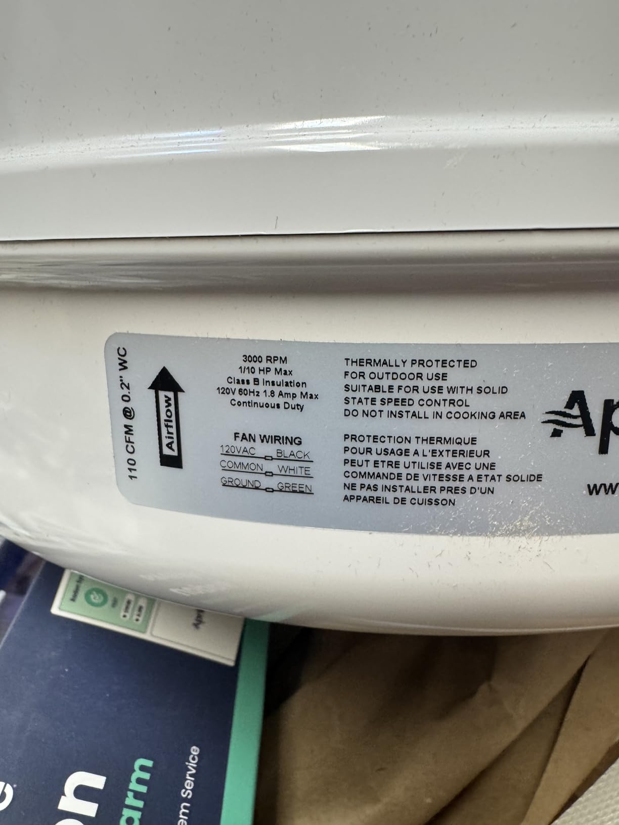 Aprilaire ARN25K Radon Mitigation Kit customer photo 1