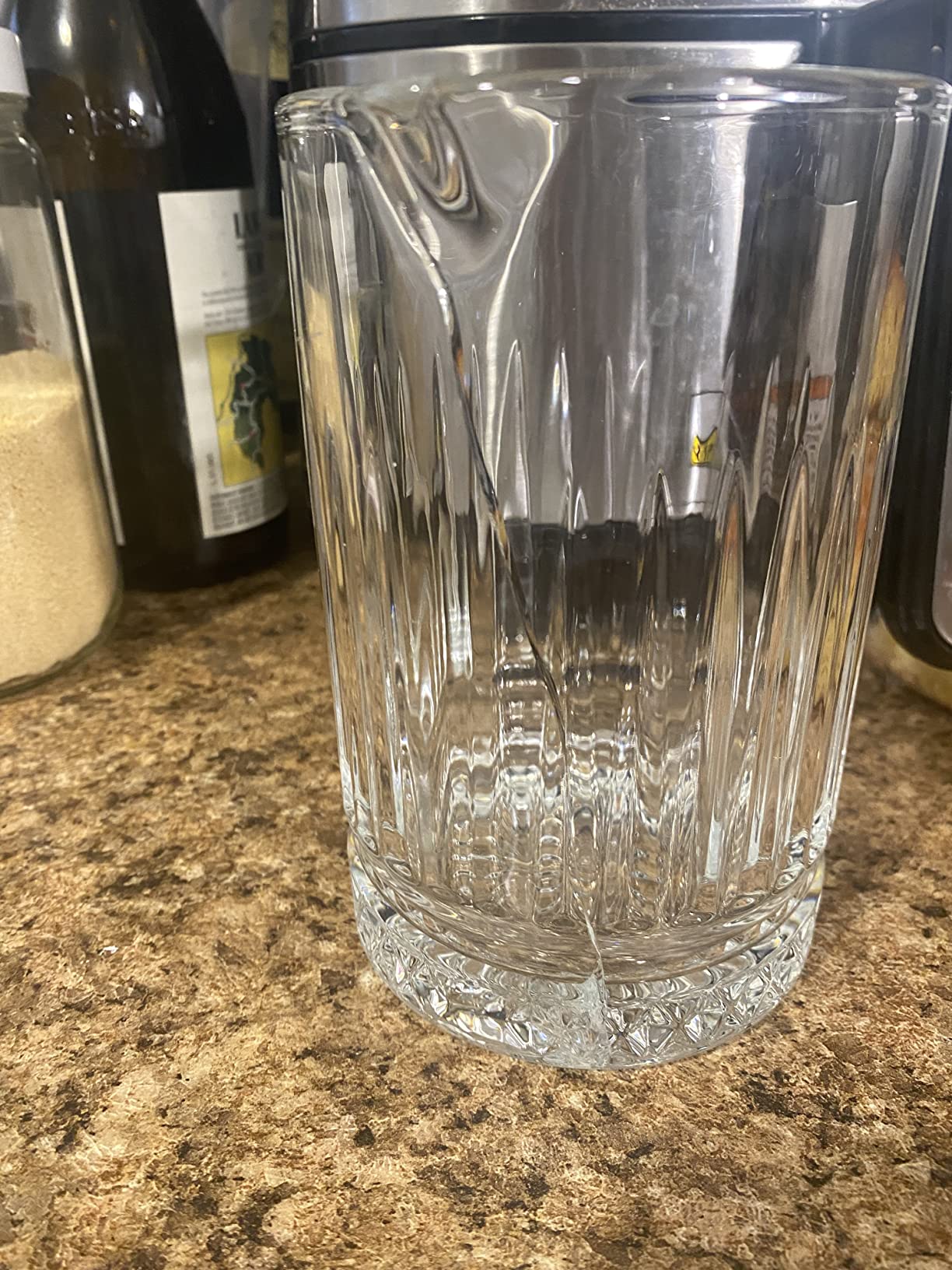 Viski Pedestal Crystal Cocktail Mixing Glass customer photo 1