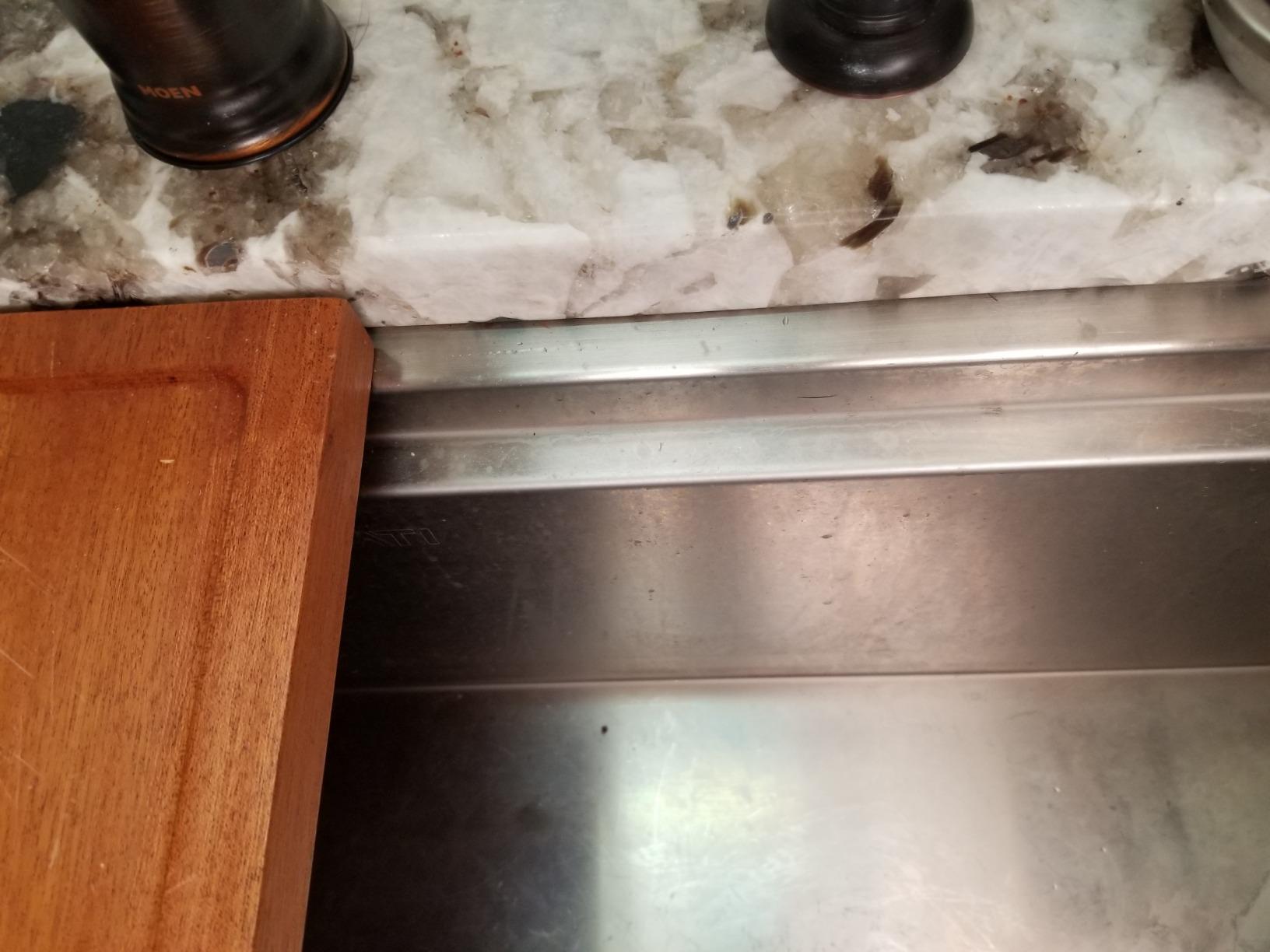 Ruvati 39-inch Workstation Kitchen Sink - Dual Tier Undermount Kitchen Sinks - 16 Gauge Stainless Steel Kitchen sink with Brushed Finish hides scratches - RVH8299 customer photo 1