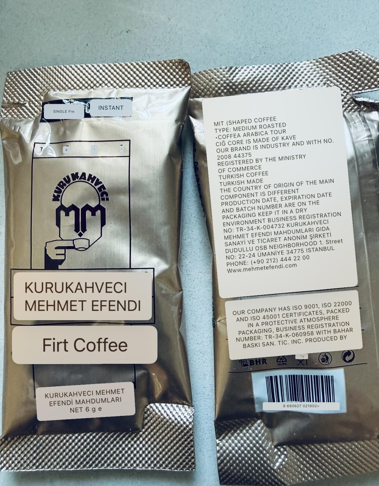 Crystalia Turkish Coffee Pot 18/10 Stainless Steel, Stove Top Tea Maker, Milk Warmer, Greek Arabic Coffee Cezve Briki, 15 oz (Silver, Small) customer photo 2