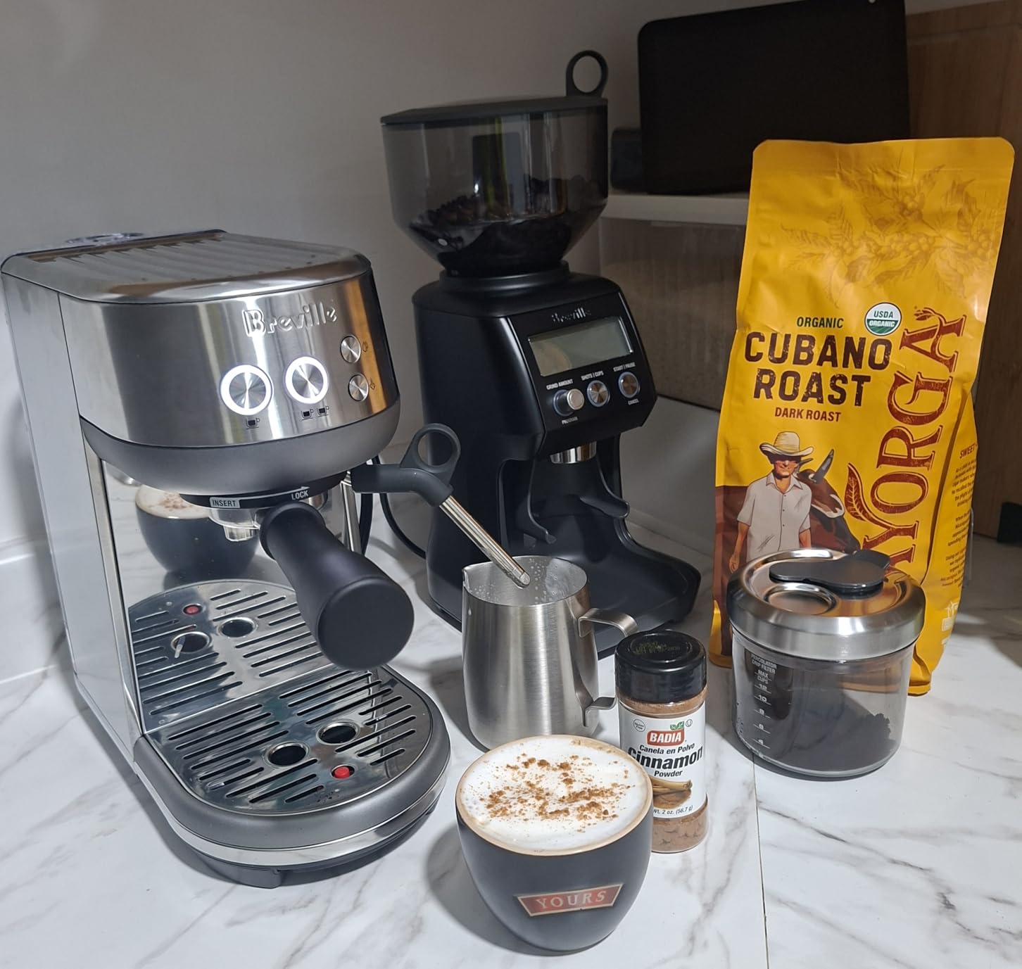 Bambino Espresso Machine BES450BSS, Brushed Stainless Steel customer photo 1