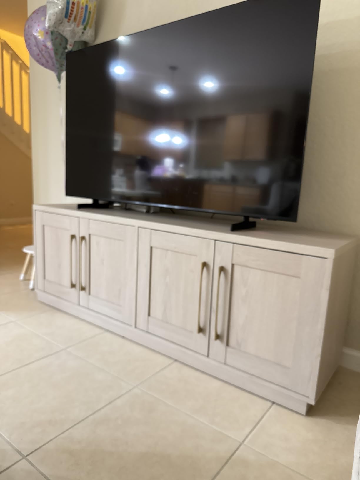 Henn&Hart Tillman Rectangular TV Stand for TVs up to 80