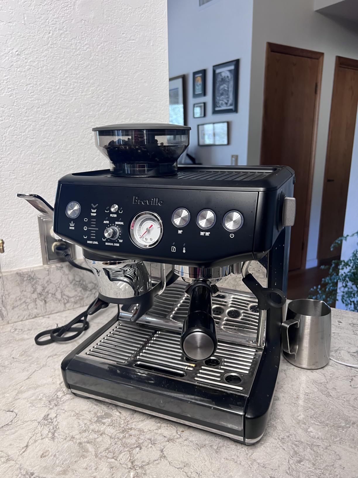 Barista Express Impress Espresso Machine BES876BSS, Brushed Stainless Steel customer photo 1