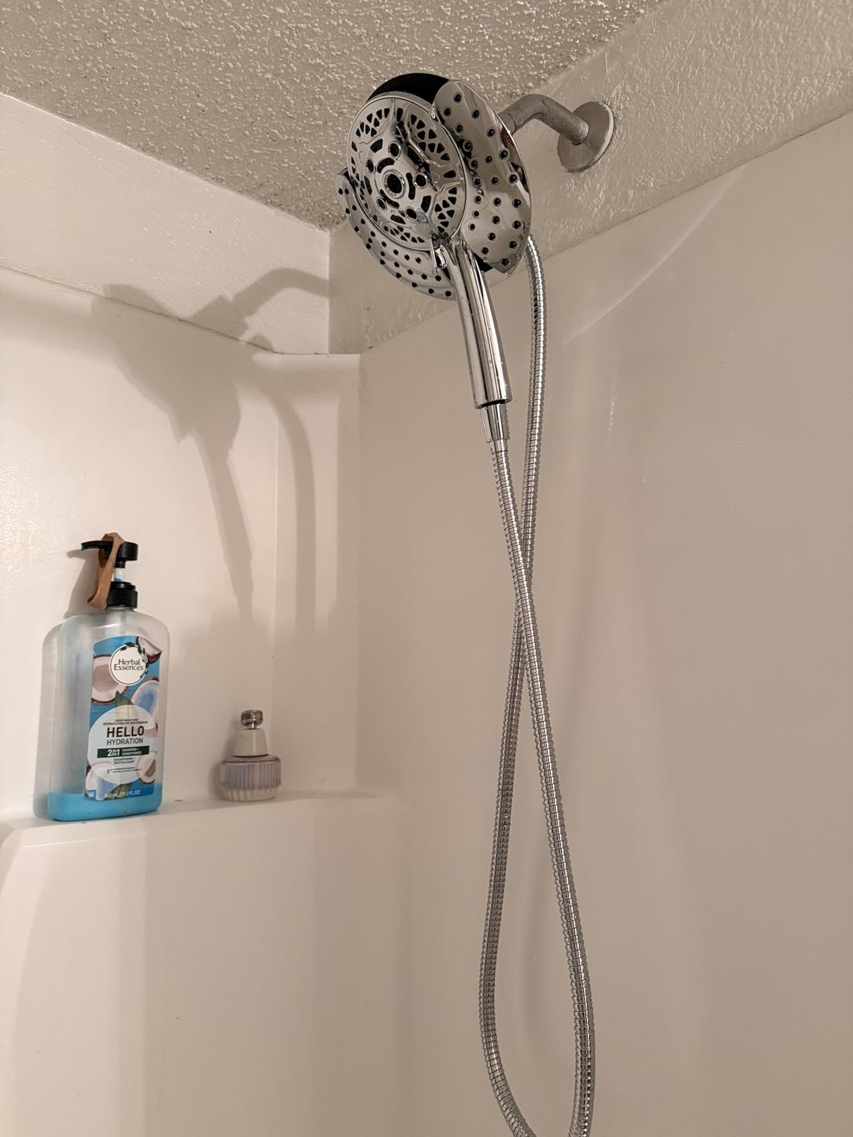 INAVAMZ Shower Head with Handheld High Pressure: Hand Held Shower Head & Rain Shower Head 2-IN-1 with 59
