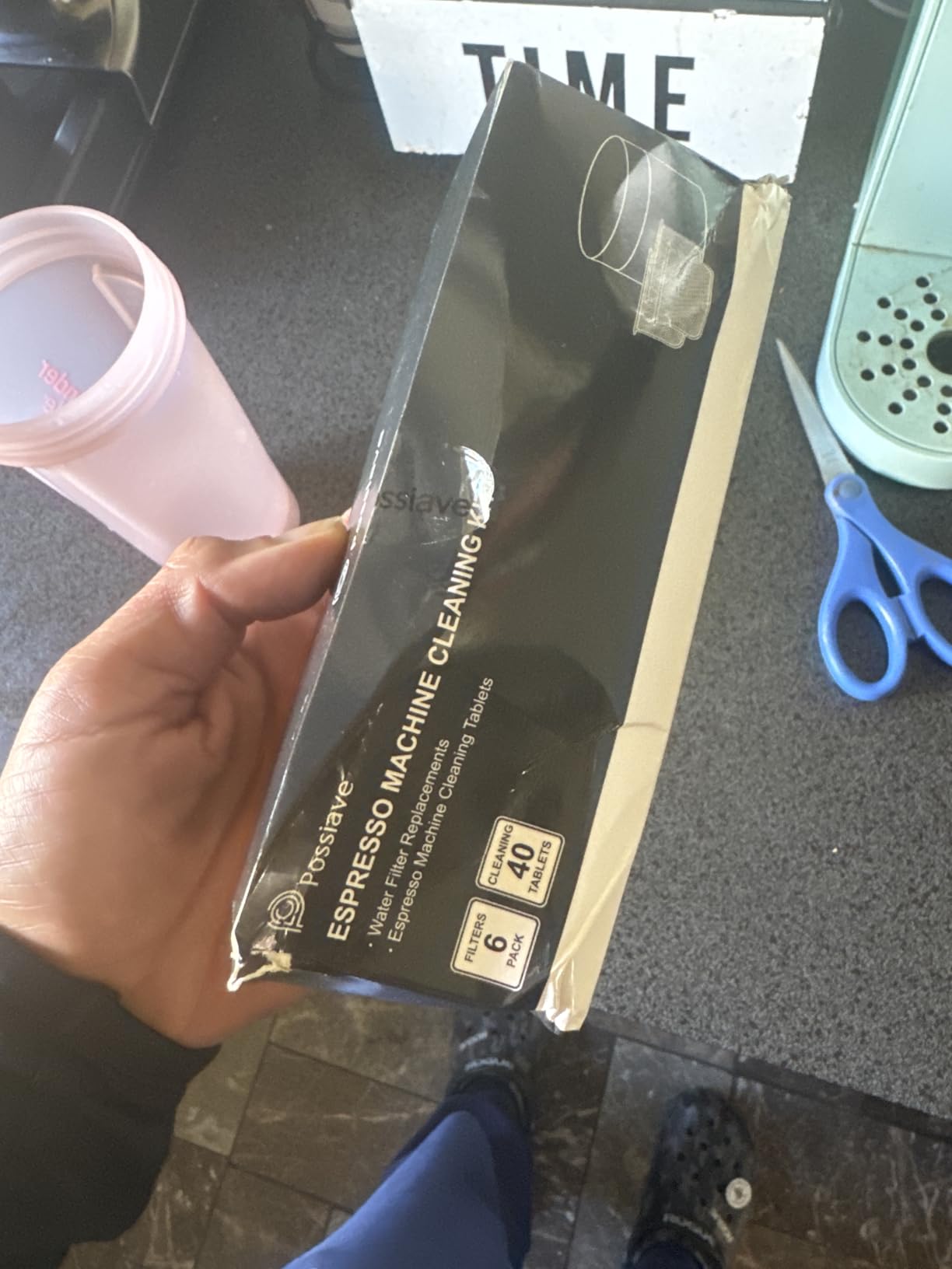 possiave Espresso Cleaning Kits for Breville Machines, Includes 40 Cleaning Tablets and 6 Water Filters, Breville Espresso Machine Accessories customer photo 1