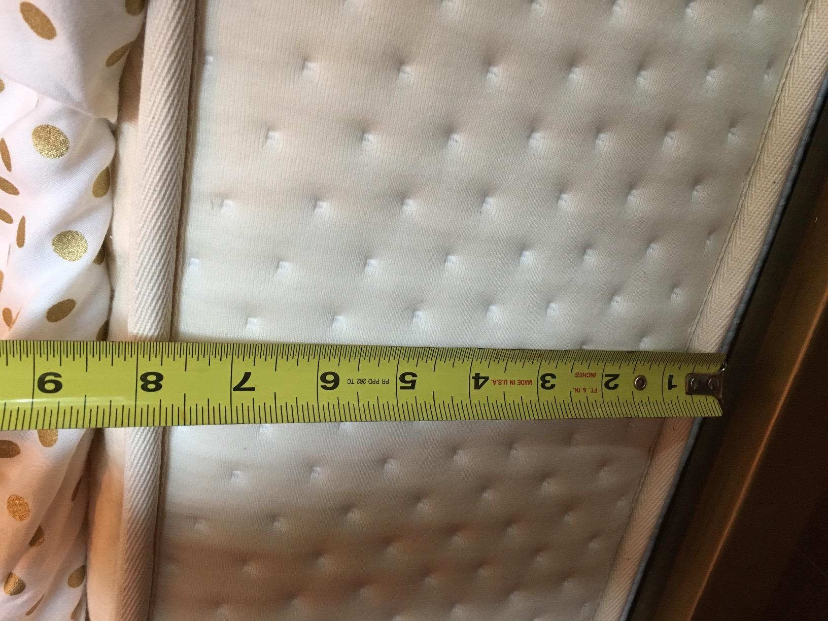 Latex for Less 2-Sided Natural Latex Mattress | Natural Latex, Organic Cotton and Pure Wool | Handcrafted in USA customer photo 1