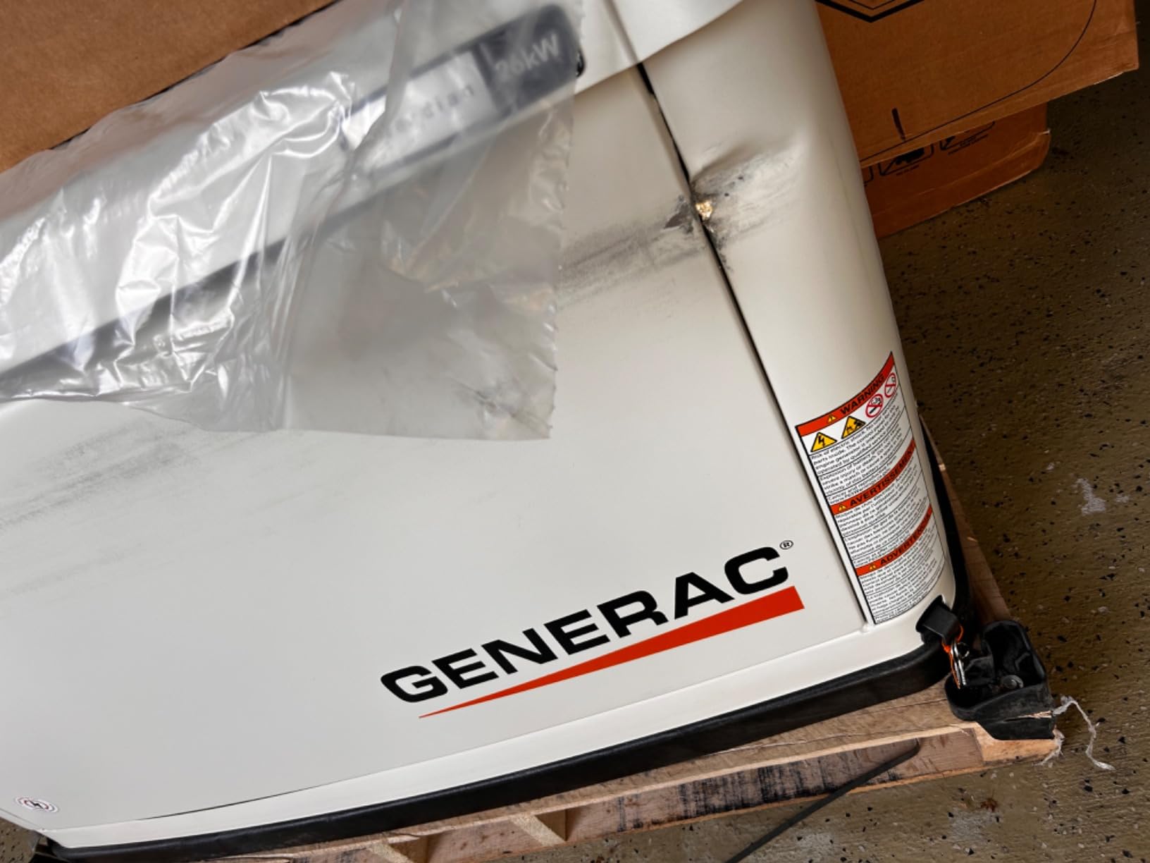 Generac Guardian 26kW Home Standby Generator with 200 Amp Transfer Switch customer photo 3