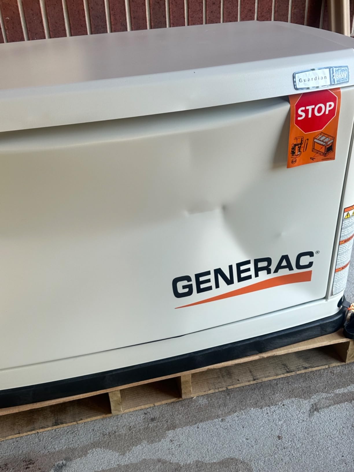 Generac Guardian 26kW Home Standby Generator with 200 Amp Transfer Switch customer photo 4