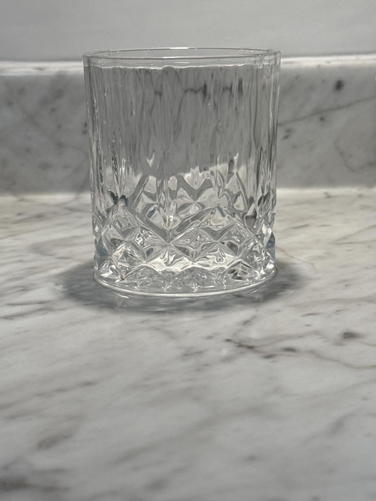 Gencywe Crystal Whiskey Glasses Set of 8, 11 OZ Old Fashioned Whiskey Glasses, Bourbon Cocktail Rocks Glasses, Clear Bar Glasses for Drinking Scotch Vodka Tequila Rum Gift for Men customer photo 2