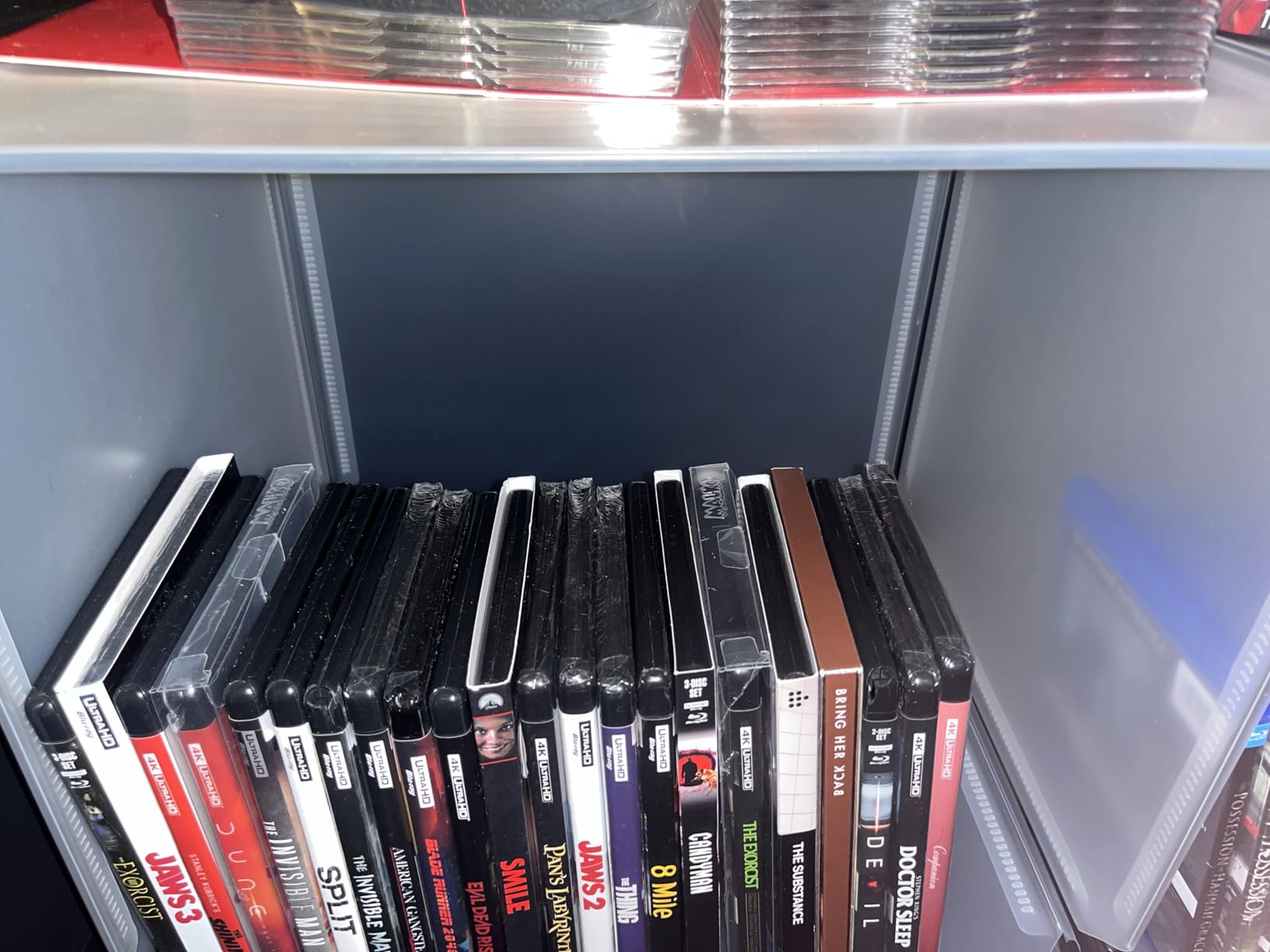 SONGMICS 6 Cube Storage Organizer, Modular Bookshelf, DIY Closet Organizers and Storage, Plastic Stackable Shelves, 14.6 x 13 x 13 Inch Cubes, with Feet and Rubber Mallet, Black ULPC206B01 customer photo 2