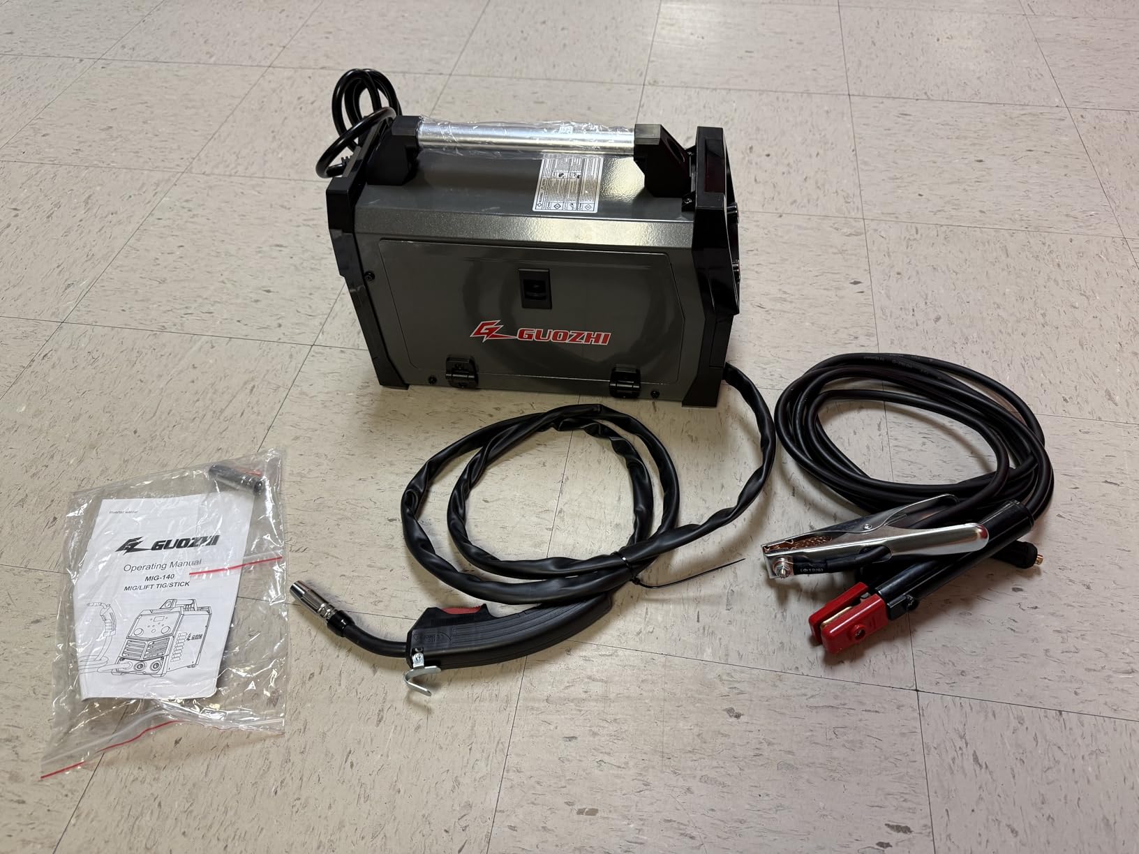 GZ GUOZHI 140A MIG Welder, 3 in 1 Welder FLUX MIG/ARC/Lift TIG Multi-Process Mig Welder, 110V Welding Machine customer photo 2