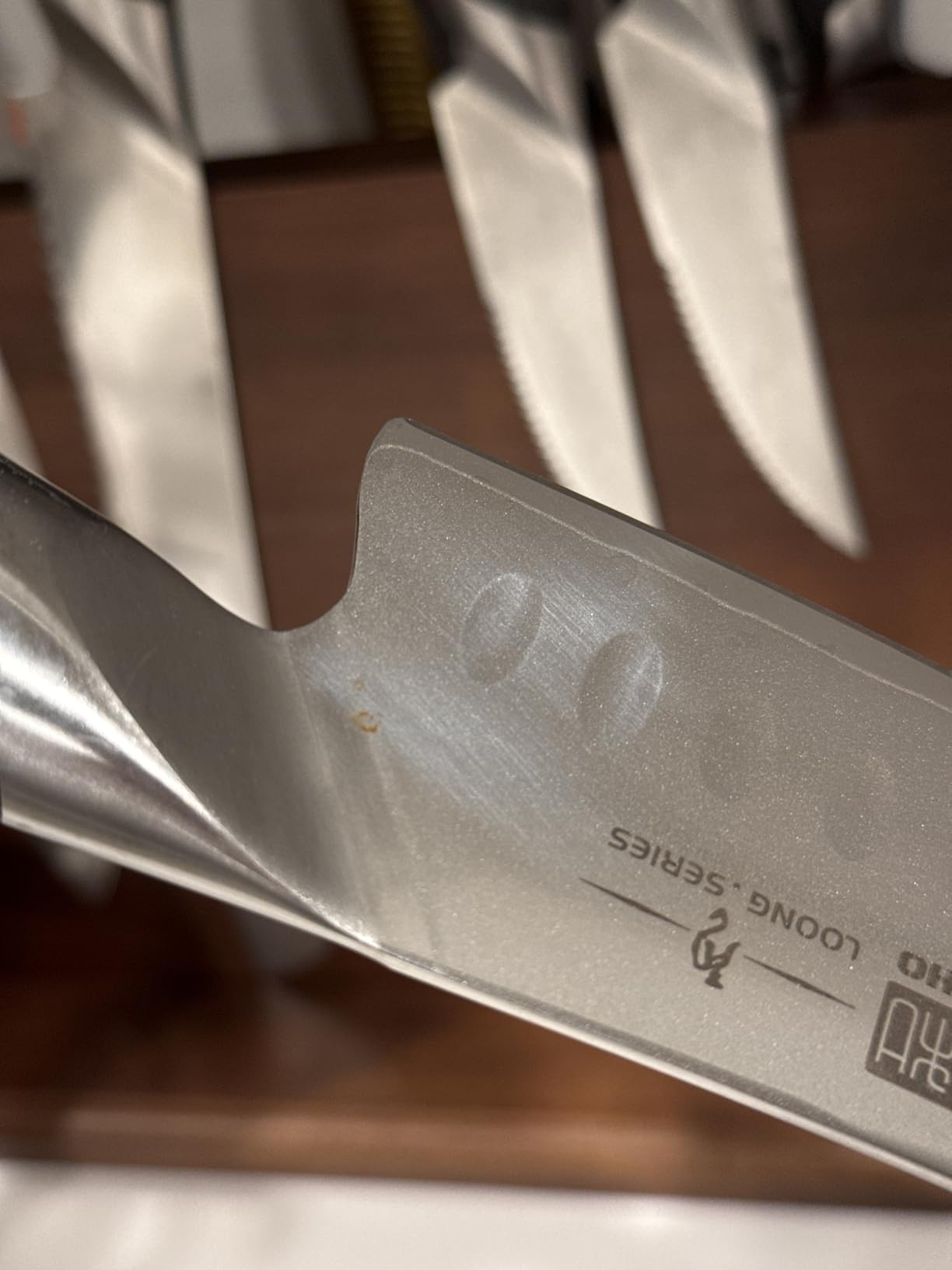 HOSHANHO 7 Inch Japanese Chef Knife, Ultra Sharp High Carbon Stainless Steel Kitchen Knife customer photo 1