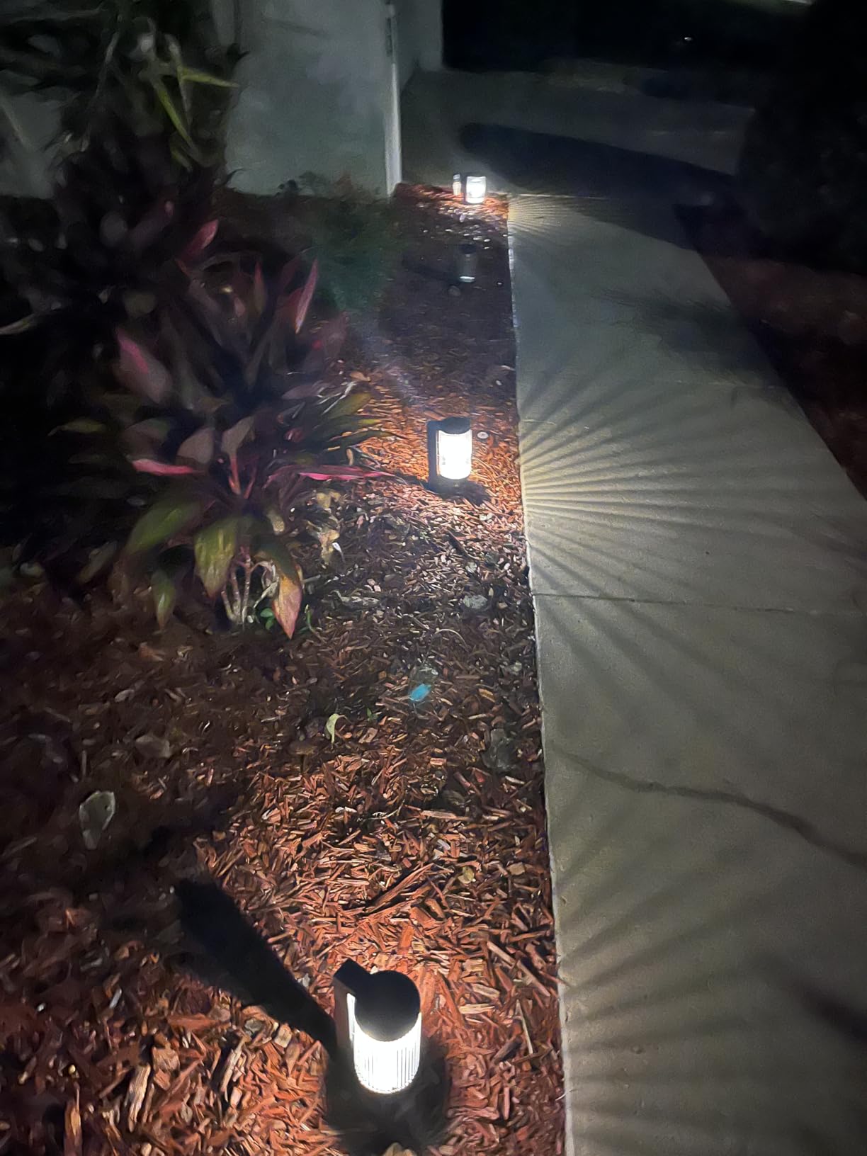 ELECLINK Solar Pathway Lights Outdoor, 6 Pack Upgraded Outdoor Solar Lights for Outside Super Bright Up to 12Hrs, IP65 Waterproof Solar Garden Lights for Yard Path Sidewalk Driveway Landscape Lighting customer photo 2