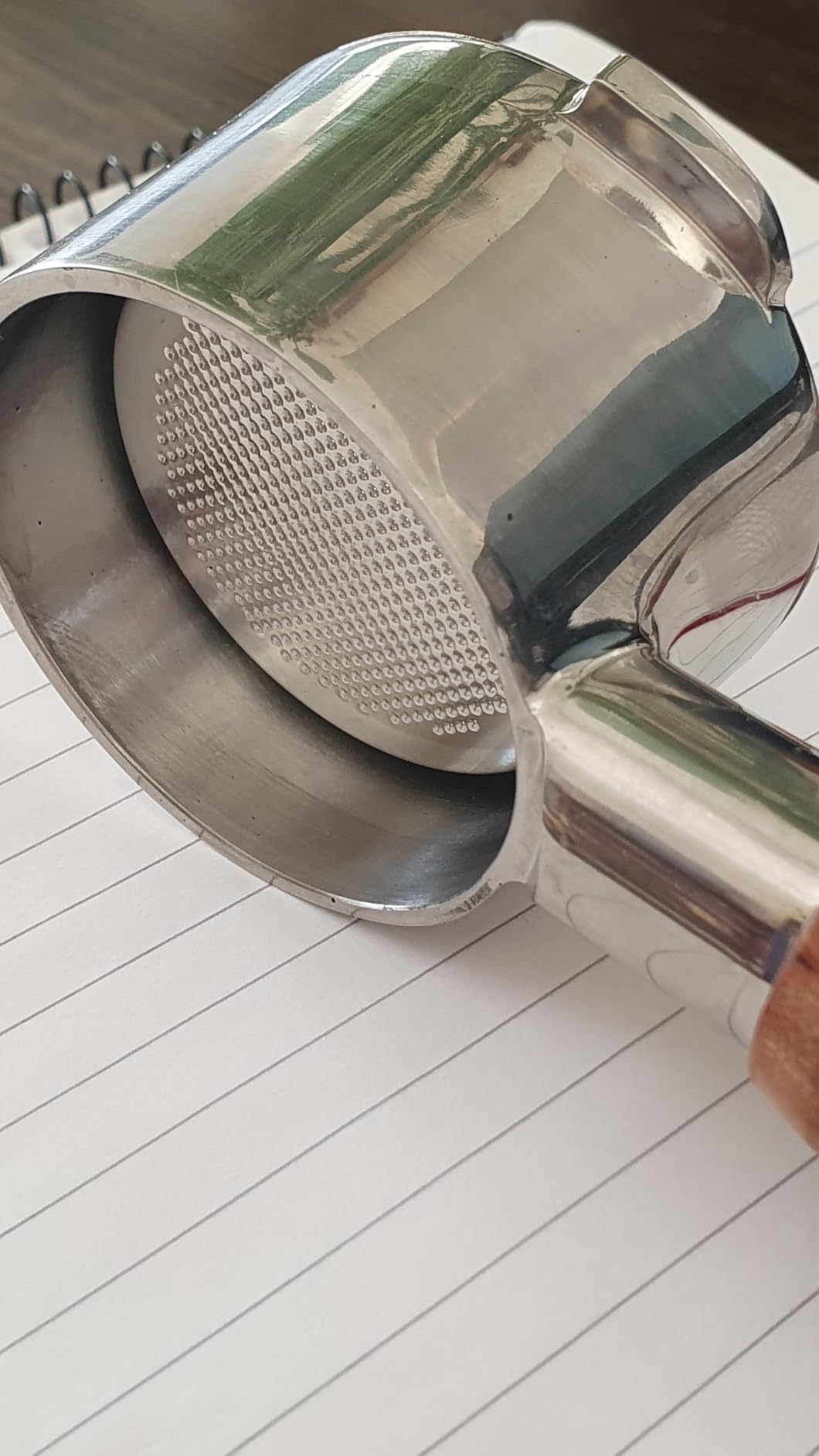 51mm Bottomless Portafilter 3 Ears Compatible with CASABREWS CM5418 and 3700 Series | with Stainless Steel Double Shot Capacity Cup Filter Basket customer photo 2