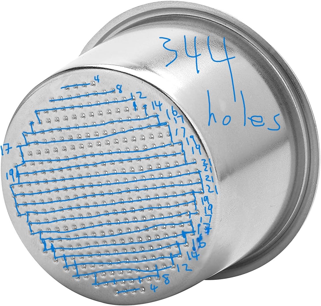 51mm Stainless Steel Coffee Filter Basket, 2 Cup Coffee 51mm Single Wall non-pressurized Filter Basket, Please check the size and shape carefully customer photo 1