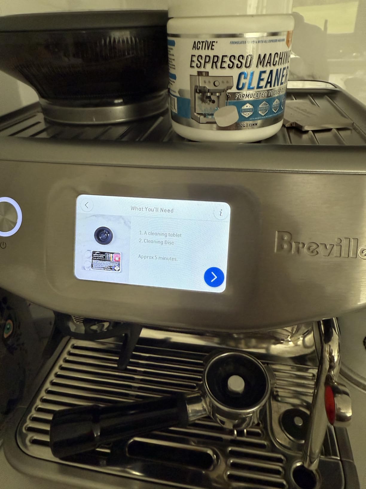 ACTIVE Espresso Machine Cleaning Tablets Descaling - 120 Tabs | Compatible with Breville Barista Express, Gaggia, Delonghi, Jura, Philips | Expresso Maker Backflush Oil Remover Solution Clean Tablet customer photo 2