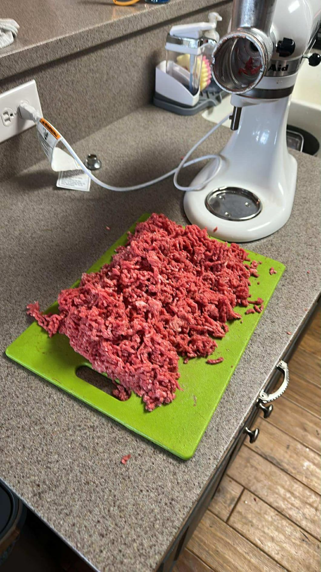 Meat Grinder Attachment for Kitchenaid Stand Mixer, 3 Sausage Stuffer Accessory customer photo 1