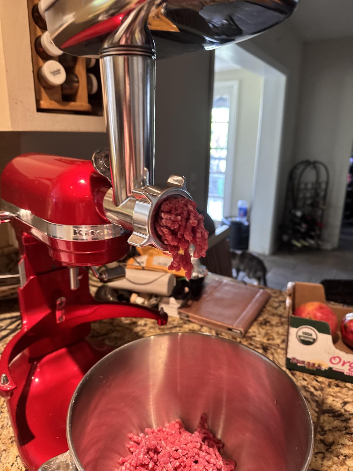 Meat Grinder Attachment for Kitchenaid Stand Mixer, 3 Sausage Stuffer Accessory customer photo 2