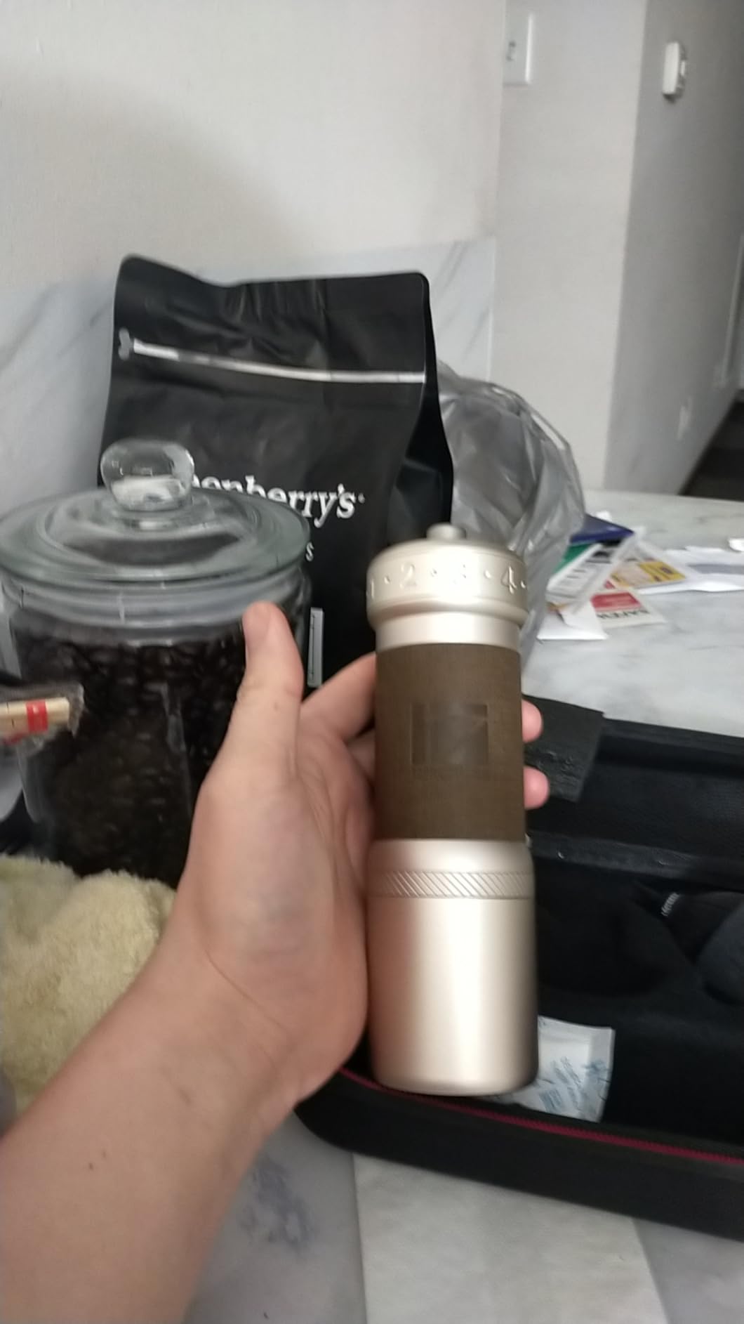 1Zpresso K-Ultra Manual Coffee Grinder Silver with Carrying Case, Assembly Consistency Grind Stainless Steel Conical Burr customer photo 1