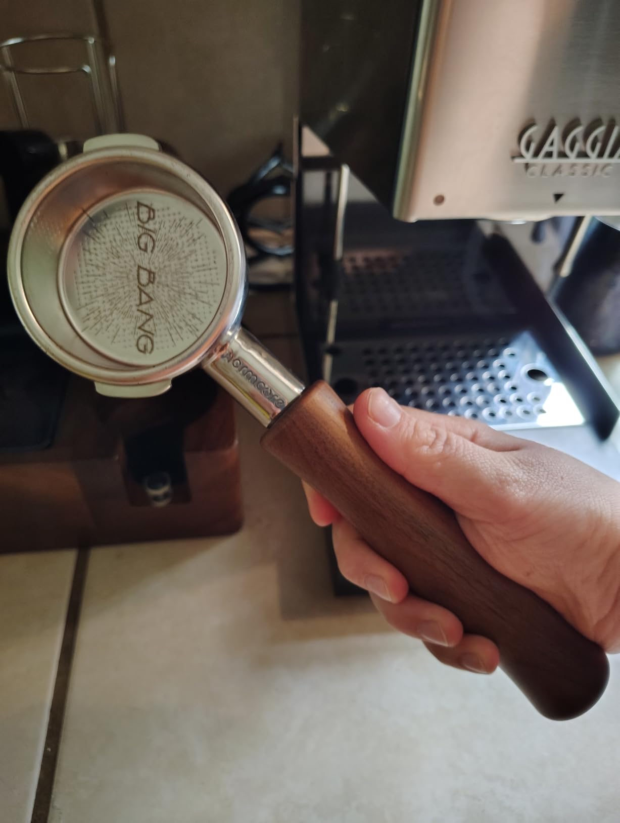 IMS Big Bang Precision Filter Basket for 58mm Portafilters 14-16g Double Espresso (H21.5) customer photo 1