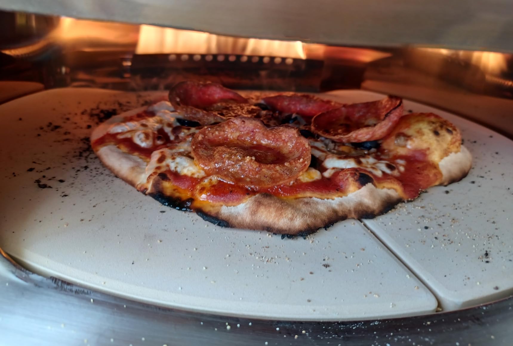 Solo Stove Pi Prime Pizza Oven Outdoor - Gas, Propane - Portable Pizza Oven with Cordierite Stone Cooking Surface customer photo 1