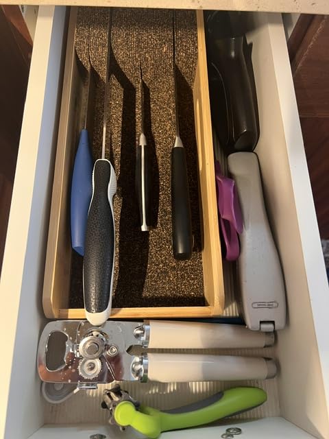 SpaceAid Knife Drawer Organizer Bamboo Insert Dock customer photo 1
