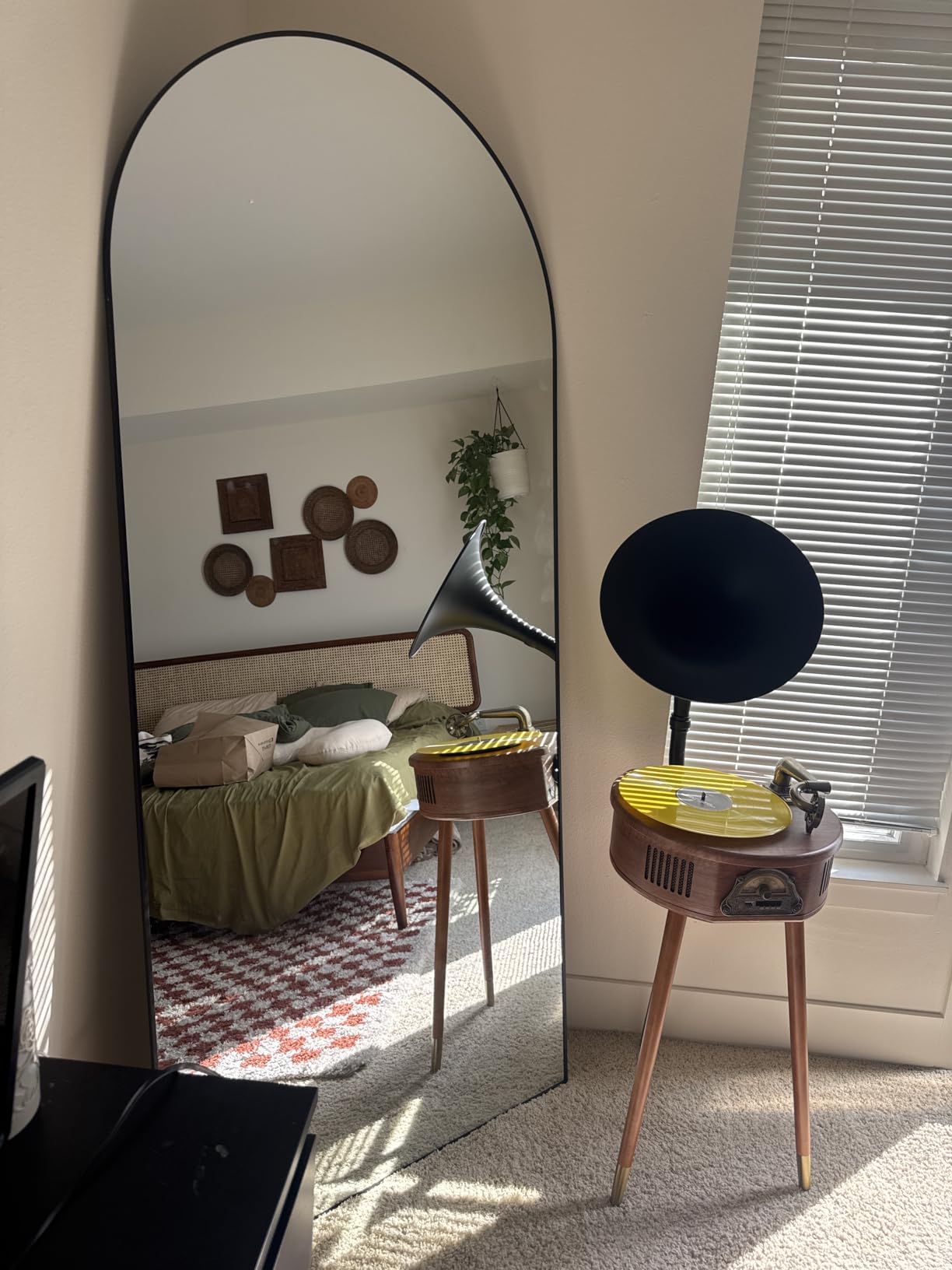Dewfig Arched Full Length Mirror, 76