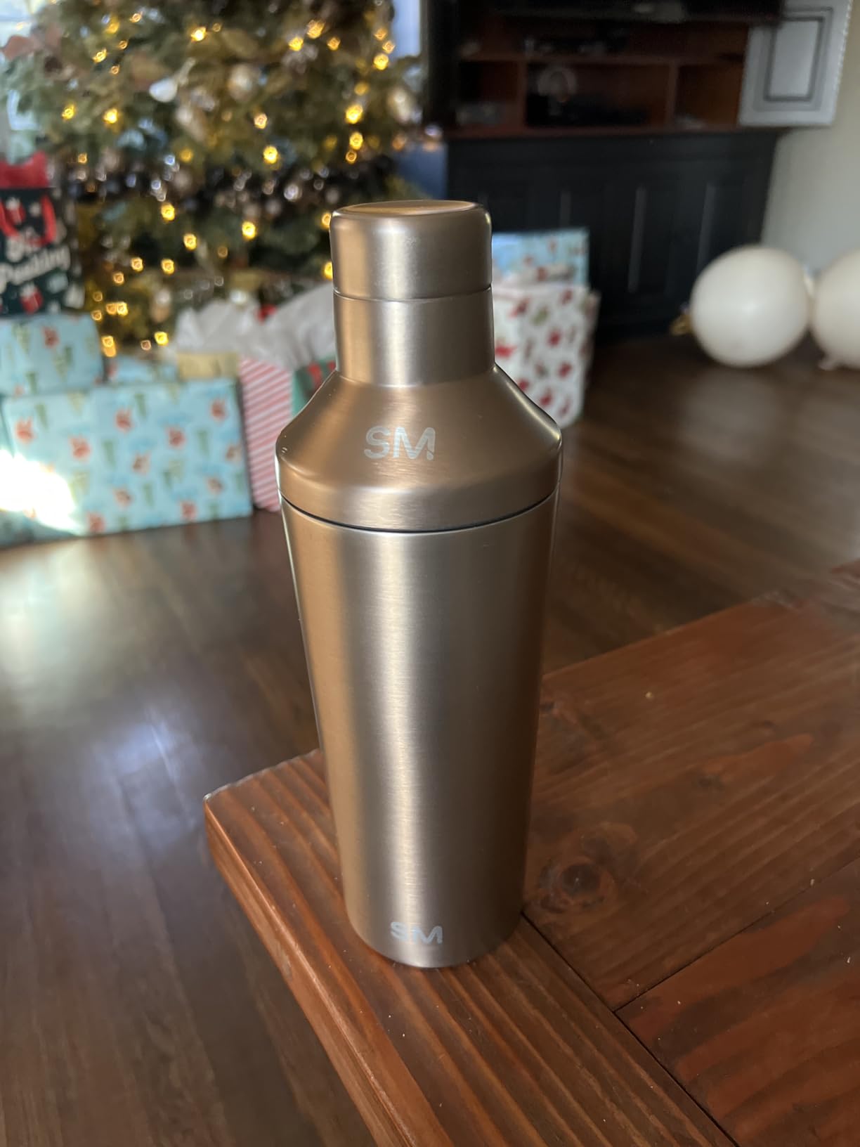Simple Modern Cocktail Shaker Set with Jigger Lid | Stainless Steel Boston Shaker Insulated Martini Mixer for Mocktails customer photo 2