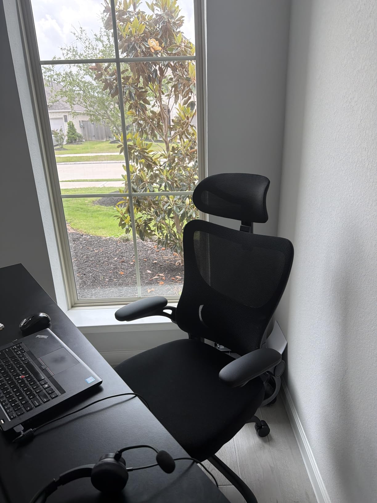 Marsail Ergonomic Office Chair: Office Desk Chair with High Back Mesh and Adjustable Lumbar Support customer photo 1