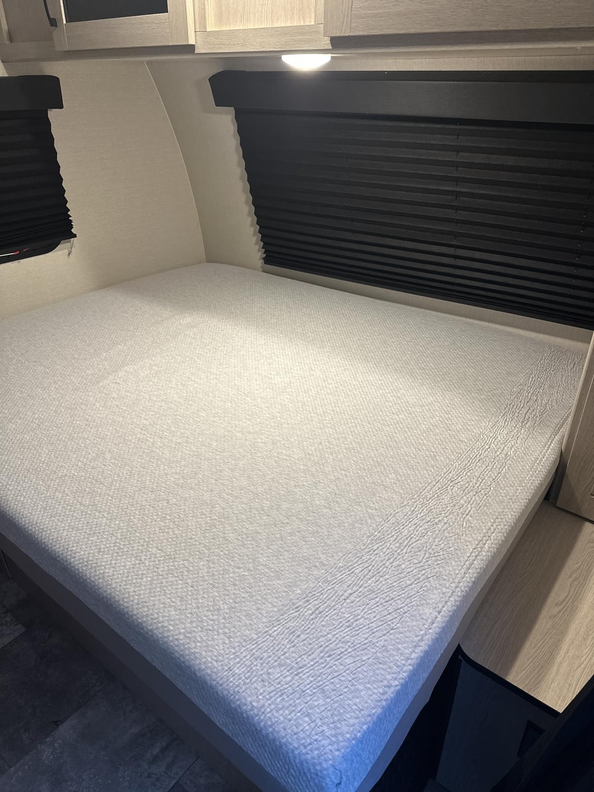Zinus 8 Inch Ultima RV Memory Foam Mattress [New Version], Short Queen, Fiberglass Free, Medium Firm Feel, Breathable Memory Foam, Certified Safe Foams & Fabric, Mattress in A Box customer photo 2