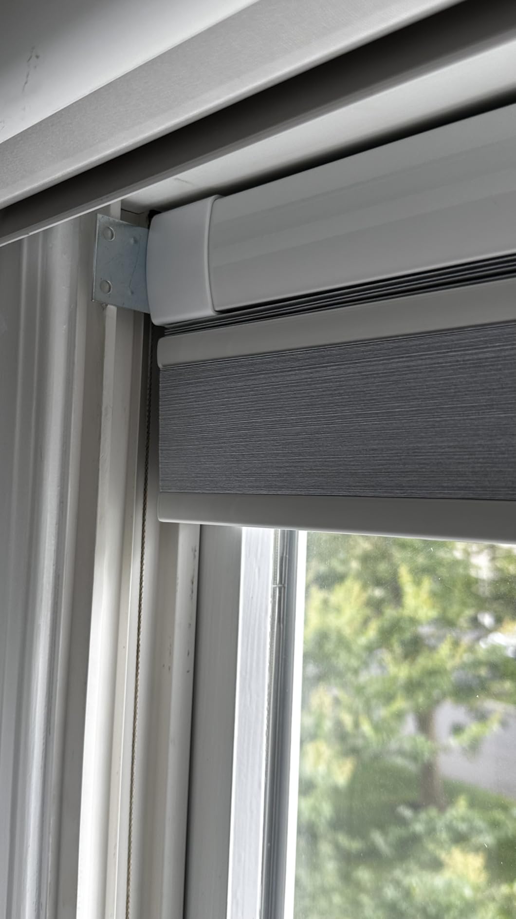 LazBlinds No Tools No Drill Cordless Cellular Shades, Top Down Bottom Up (TDBU) Honeycomb Shades for Home, Blackout Light Blocking Thermal Insulation Blinds for Windows, 35
