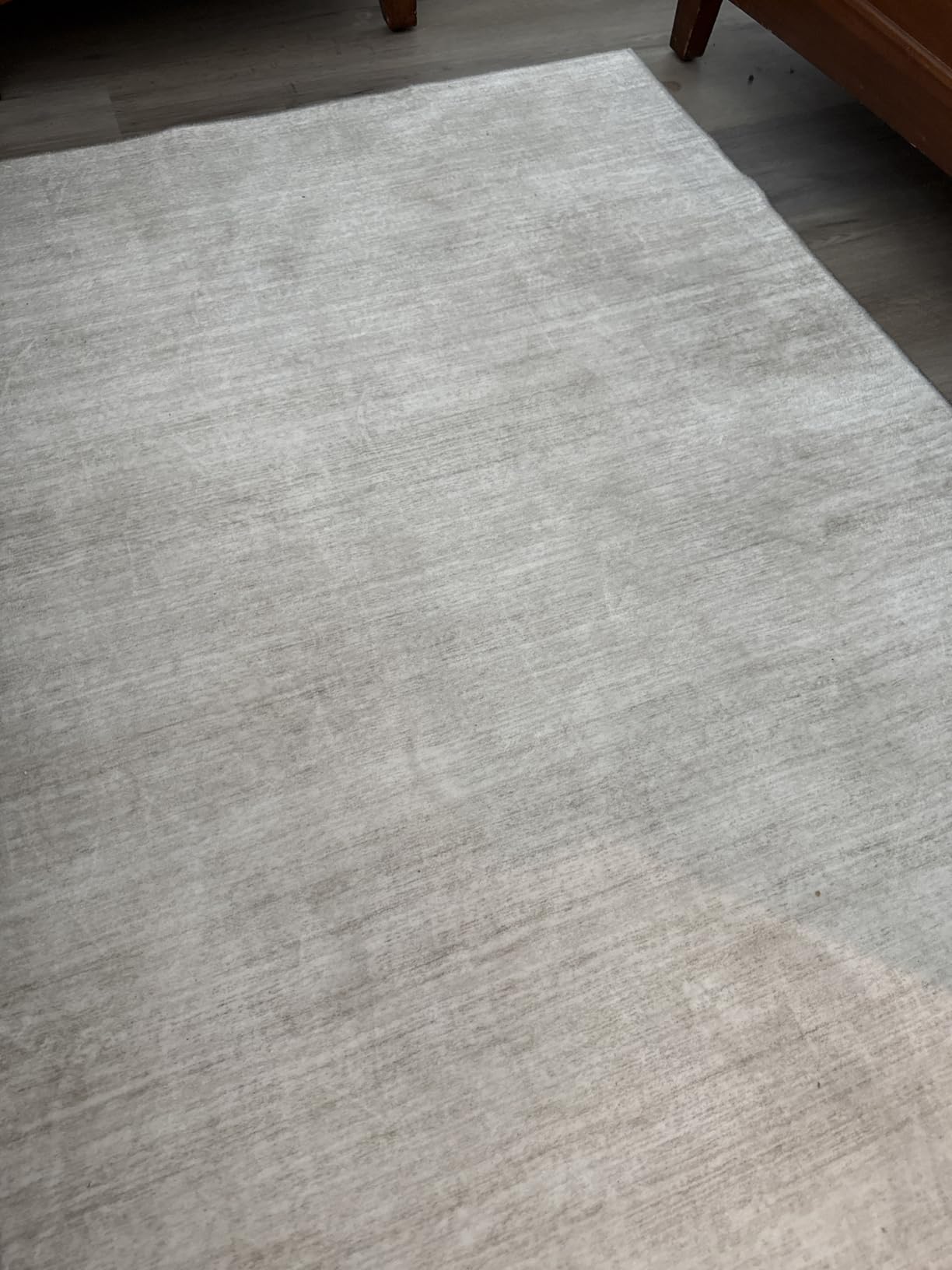 Valenrug Washable Rugs 8x10 - Stain Resistant 8x10 Area Rugs for Living Room, Non Slip Backing Printed Large Area Rugs for Bedroom, Folable Machine Washable Area Rug (8'x10', Beige) customer photo 1
