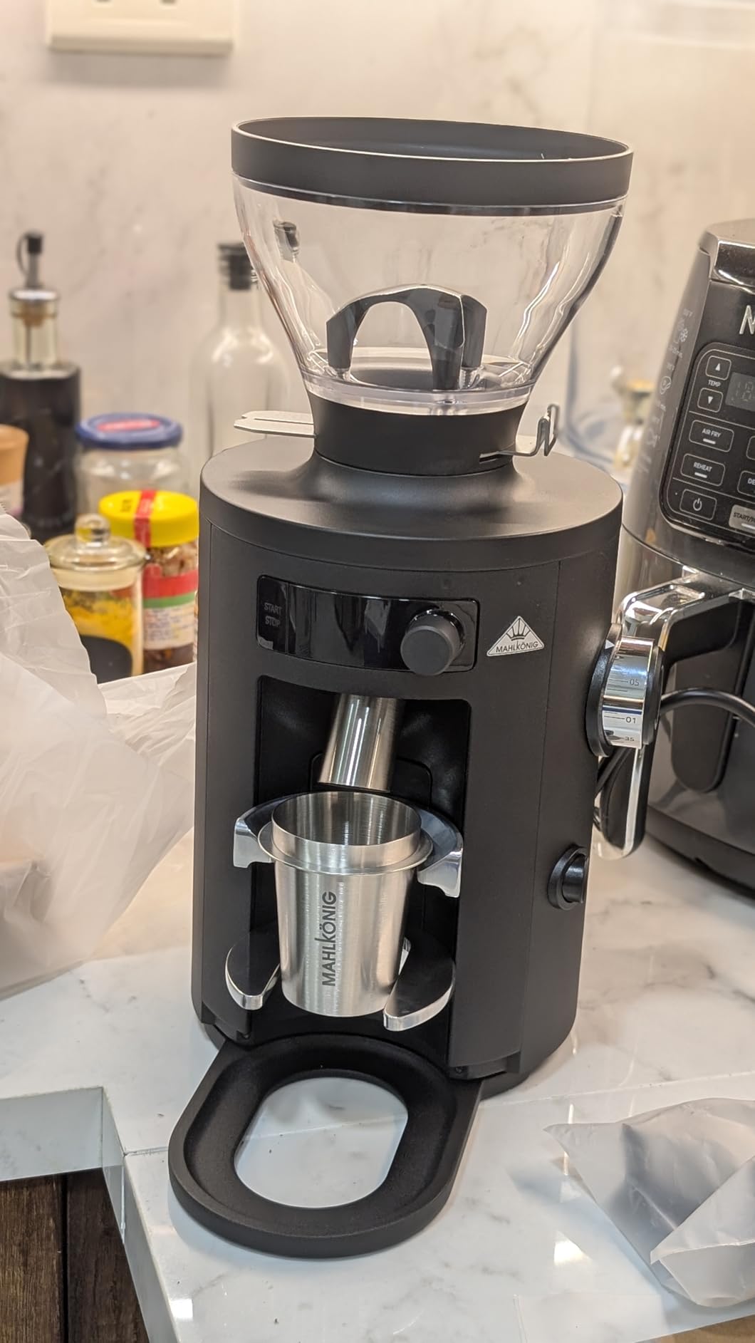 Mahlkonig X54 Allround Electric Coffee Grinder, Coffee Bean Grinder, Burr Coffee Grinder for Home Use with Stepless Adjustment customer photo 1