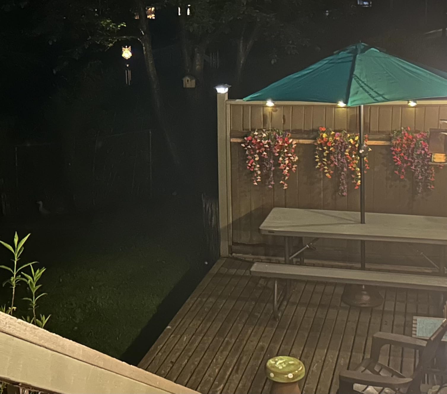 BKBB PPBB Solar Deck Lights Outdoor, 20 Pcs Solar Step Lights, Waterproof LED Solar Lights for Outdoor Stairs, Step, Fence, Yard, Patio, Railing, Garden and Pathway customer photo 1