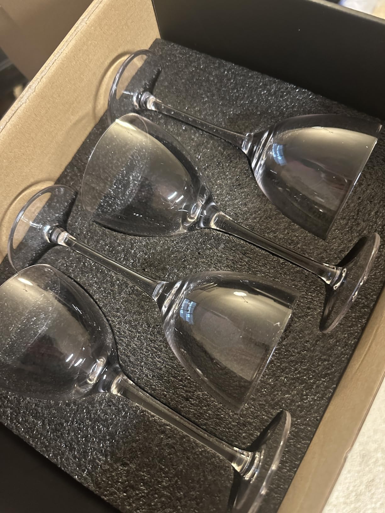 GIHOP Nick and Nora Cocktail Glasses, 5.8Oz Hand Blown Martini Glasses Set of 4, 100% Lead-Free Crystal Coupe Glassware, Small Cocktail Glasses for Manhattan, Cosmopolitan, Espresso with Gift Box customer photo 2