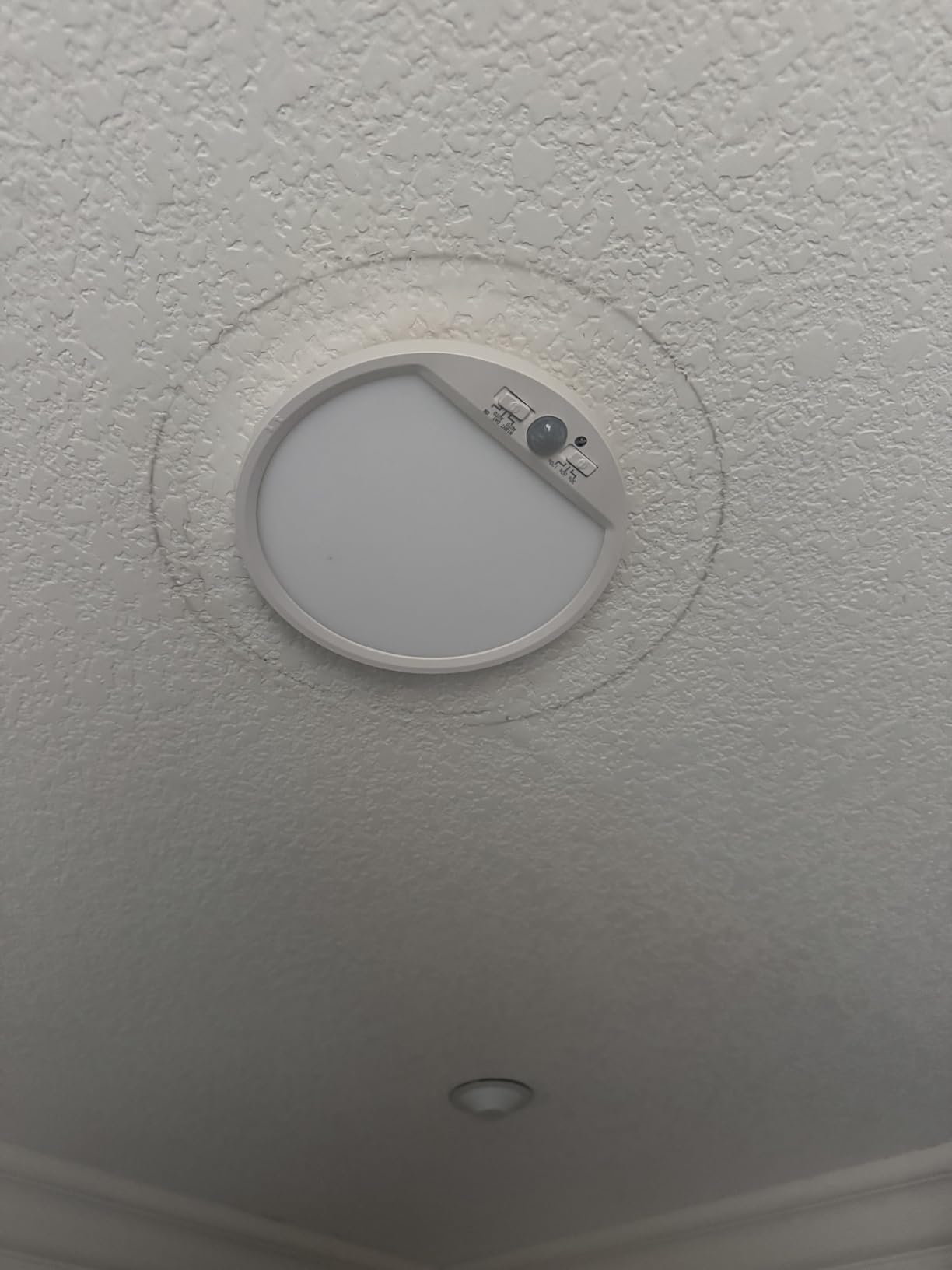 Slochi 2Pack Motion Sensor Ceiling Light Wired, 3000K/4000K/6500K Motion Sensor Light Indoor, 15W 1500LM 7 In Closet Lights Motion Sensored with Timer, Flush Mount Light for Hallway Wall Pantry, White customer photo 2