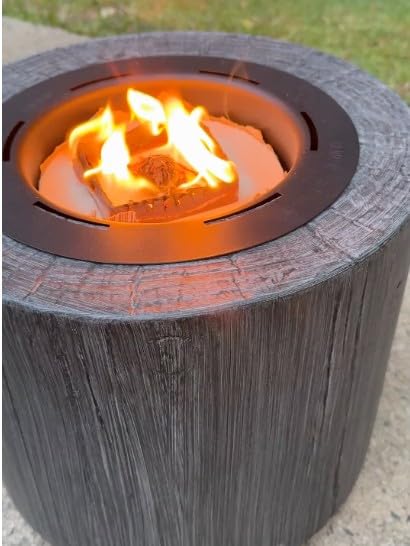 El Fuego Wax Fire Pit - Lights in Seconds for Instant Heat with No Wood Smoke, Low Maintenance, the Ultimate in Convenience - Original customer photo 1