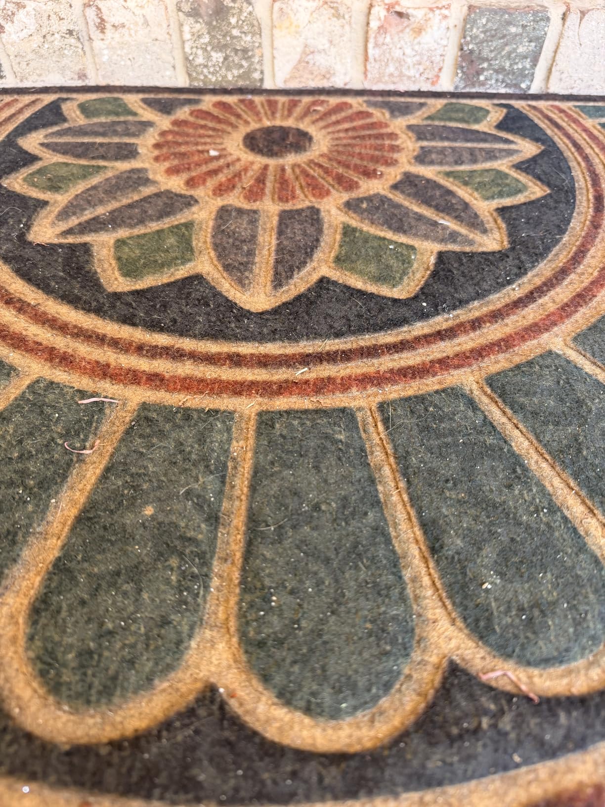 Mohawk Home Swirl Style Casual Ornamental Rust 2' X 3' All Weather Outdoor Door Mat Perfect for Porch, Garage customer photo 1