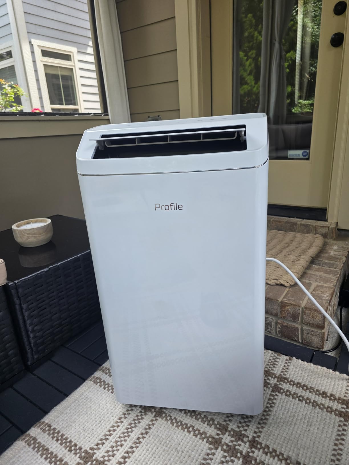 GE Profile 10,000 BTU Smart Dual-Hose Portable Air Conditioner with Inverter, 3-in-1 AC with Dehumidifier & Fan, Cools Rooms up to 450 Sq Ft, Auto Evaporation, Wi-Fi, Install Kit, White customer photo 2