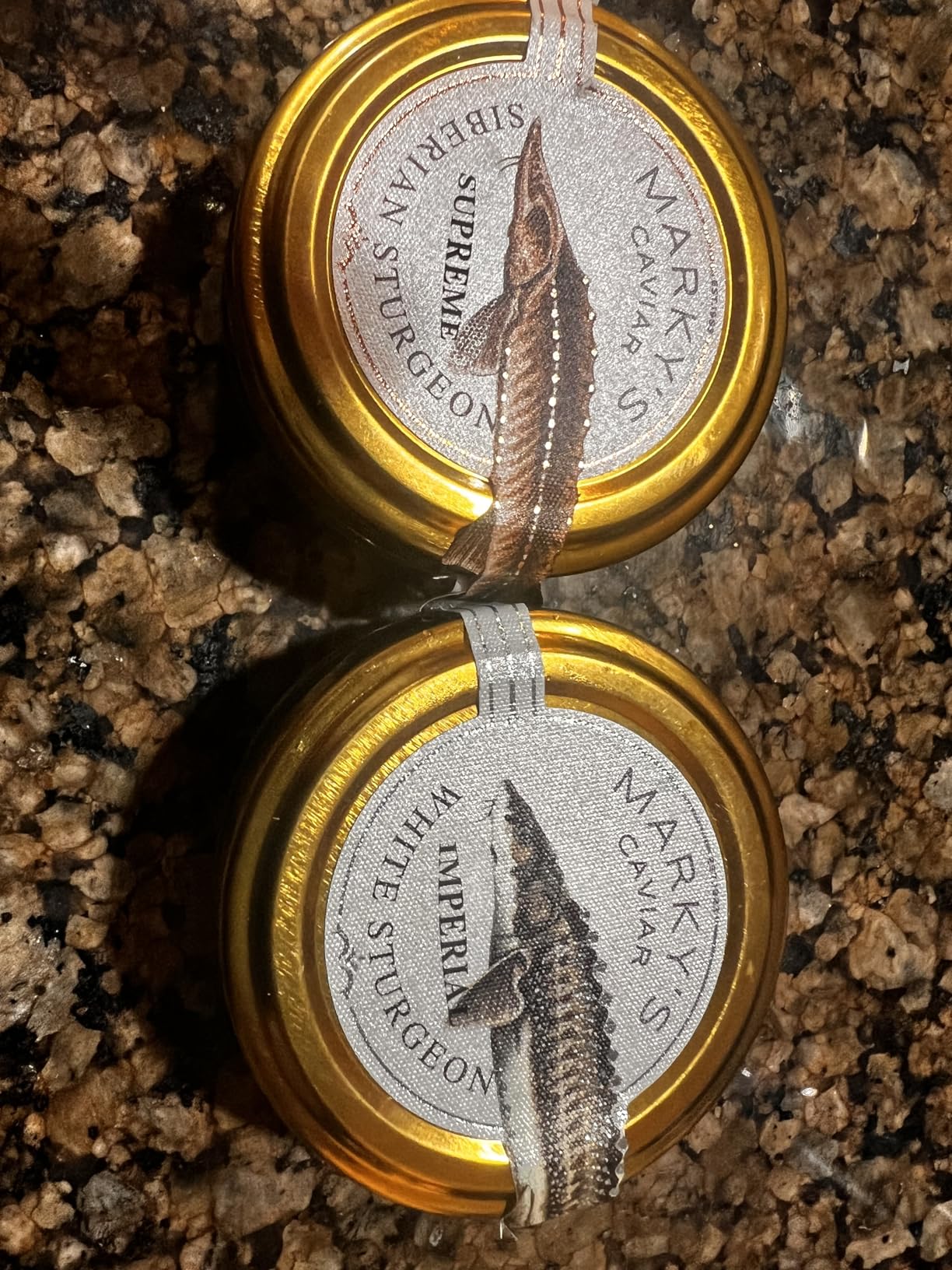 MARKY'S Curated Caviar Tasting Gift Set - 4 Varieties with Blini, Creme Fraiche, Serving Set & Cooler Gift Bag customer photo 1
