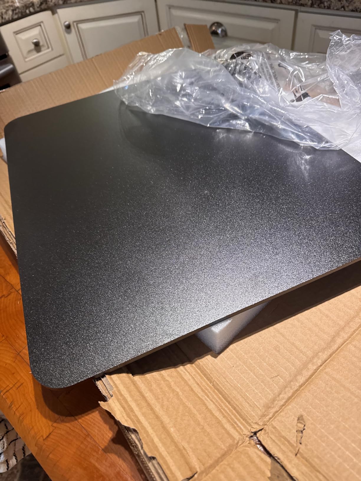 Cooking Steel for Oven Sourdough, 16 x 20 inch Approx, Detachable Handle, Heavy-Duty Pizza Baking Steel customer photo 1