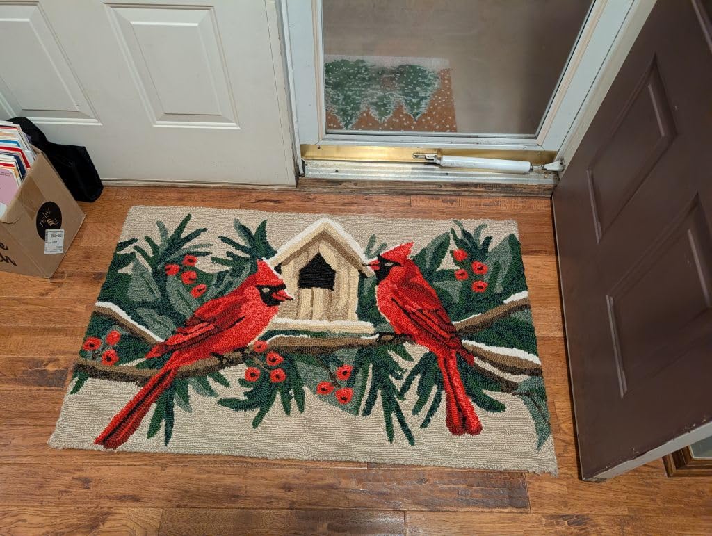 Jorvila Non-Slip Rug Pad Gripper 8x10 Feet, Anti Skid Mat for Under Area Rugs, Keeps Rugs in Position and Safe, Thick Cushioned Carpet Pad for Hardwood Floors Protection customer photo 1