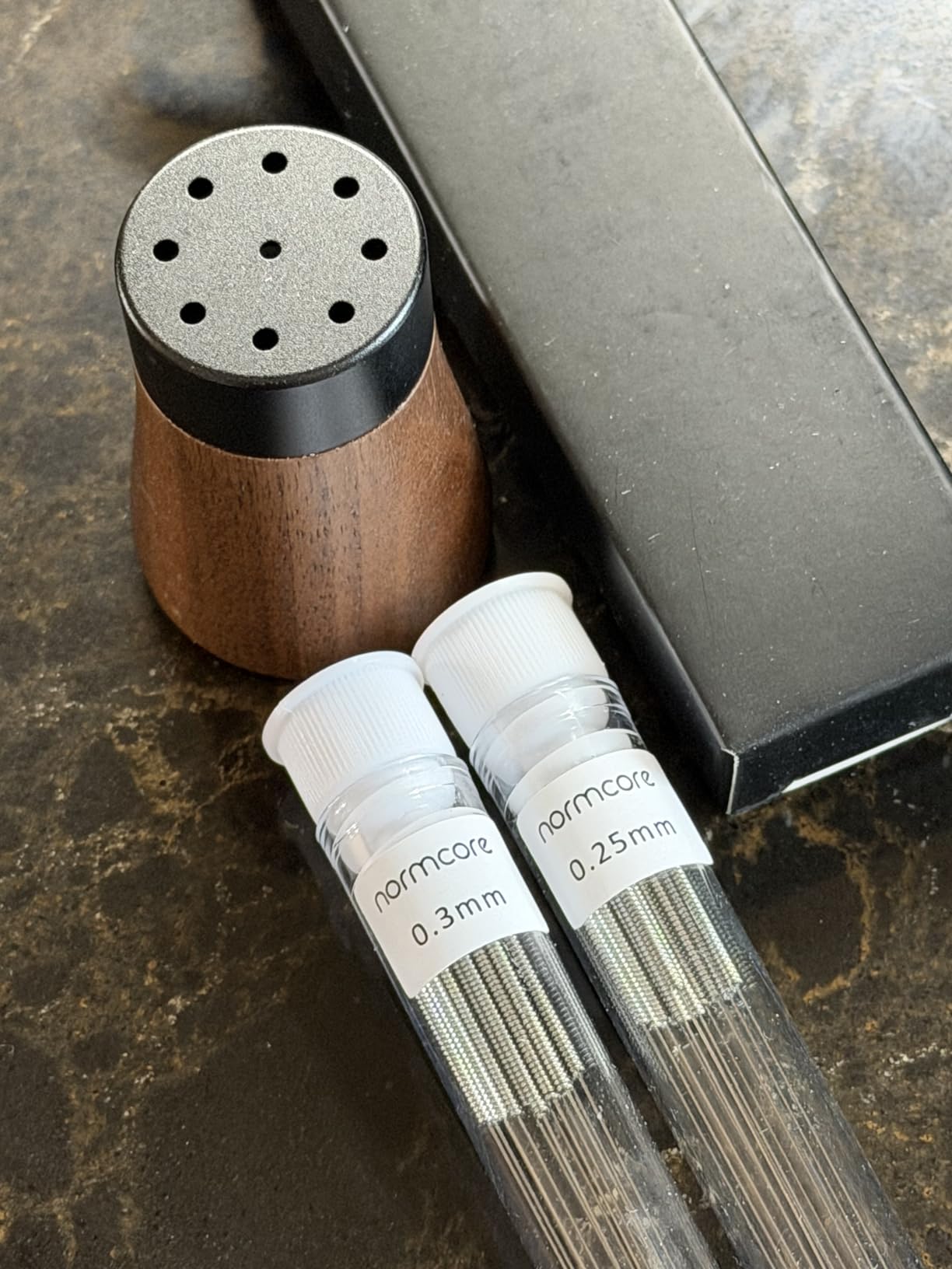 Normcore WDT Tool V2.1 with Stand, 9 Prong 0.23mm Espresso Distribution Tool, Weiss Distribution Technique, Magnetic Coffee Stirrer customer photo 1