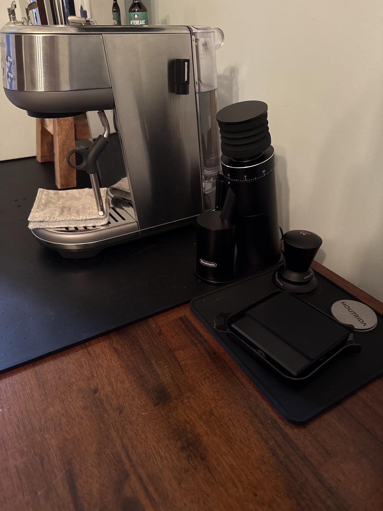 Coffee Grinder, Viesimple Gen 4, Single Dose Burr Coffee Grinders with Magnetic Dosing Cup, Electric Coffee Bean Grinder customer photo 1