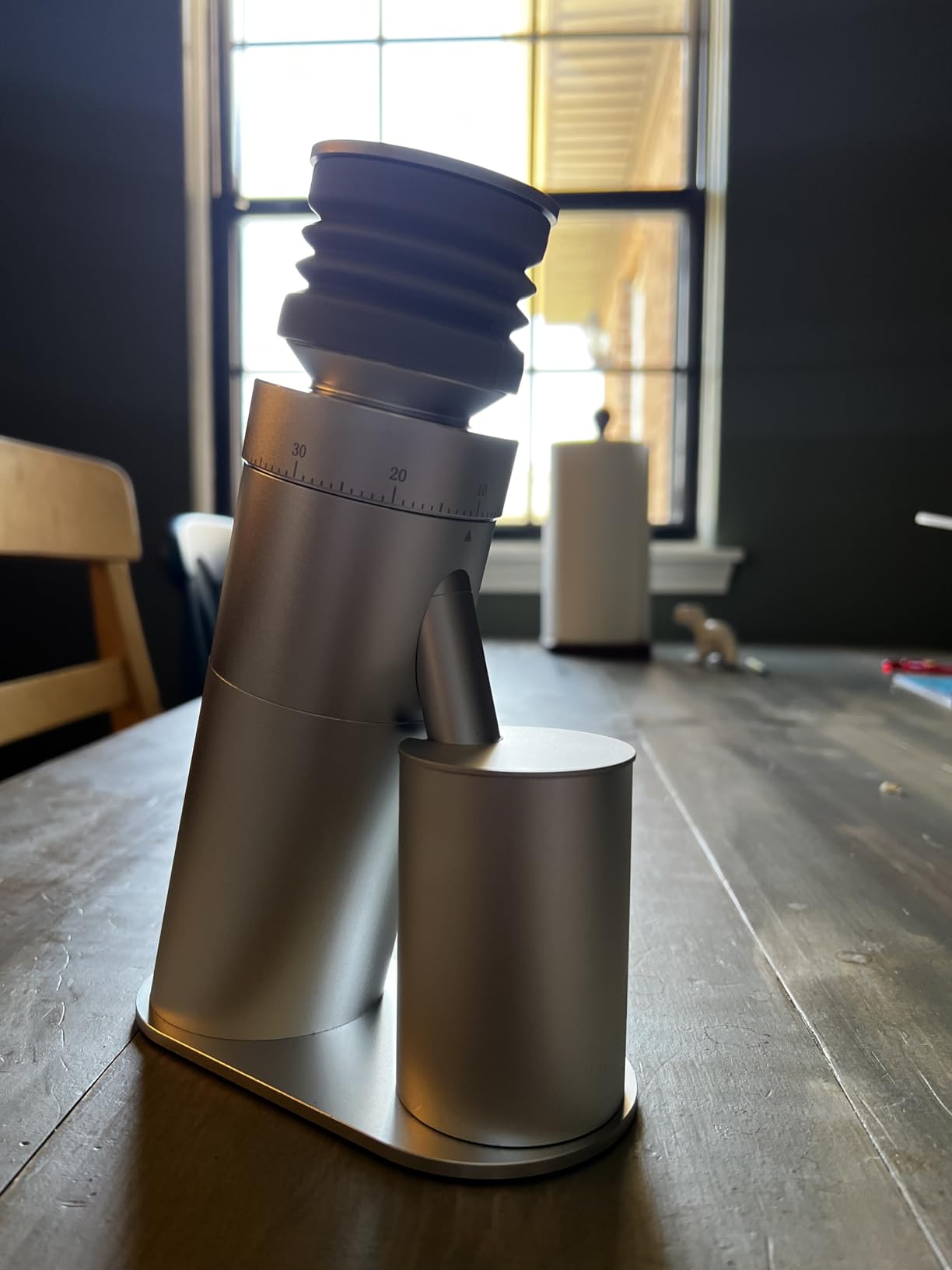 Coffee Grinder, Viesimple Gen 4, Single Dose Burr Coffee Grinders with Magnetic Dosing Cup, Electric Coffee Bean Grinder customer photo 2
