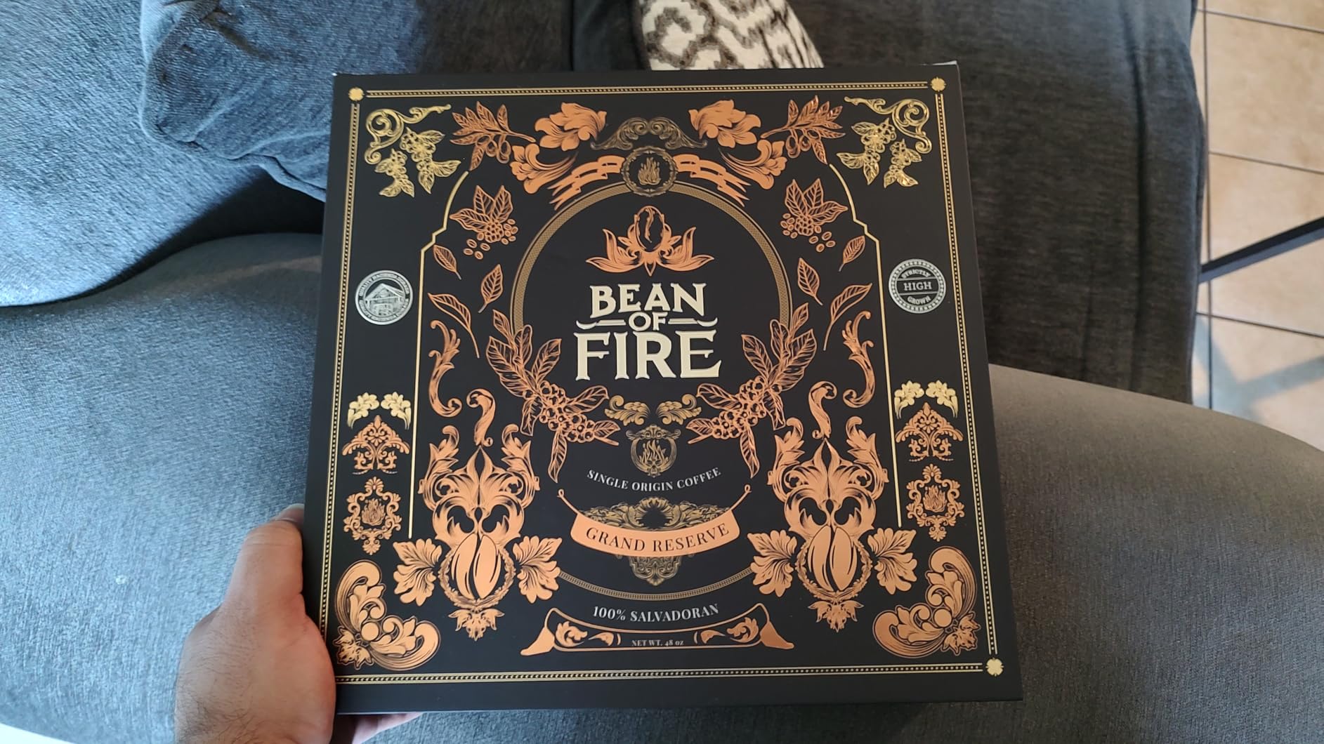 Bean of Fire Exotic Variety Box - Medium Roast Specialty Ground Coffee Gift Set, 4 Premium Single-Origin Coffees from El Salvador, Luxury Gourmet Coffee, 48 oz customer photo 2