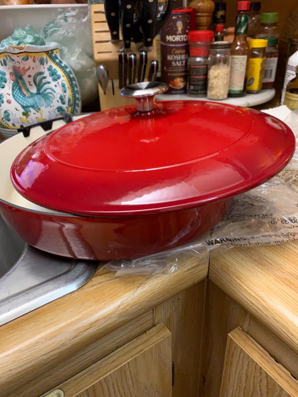 Tramontina Bestow Enameled Cast Iron Braiser, 4 qt. customer photo 2