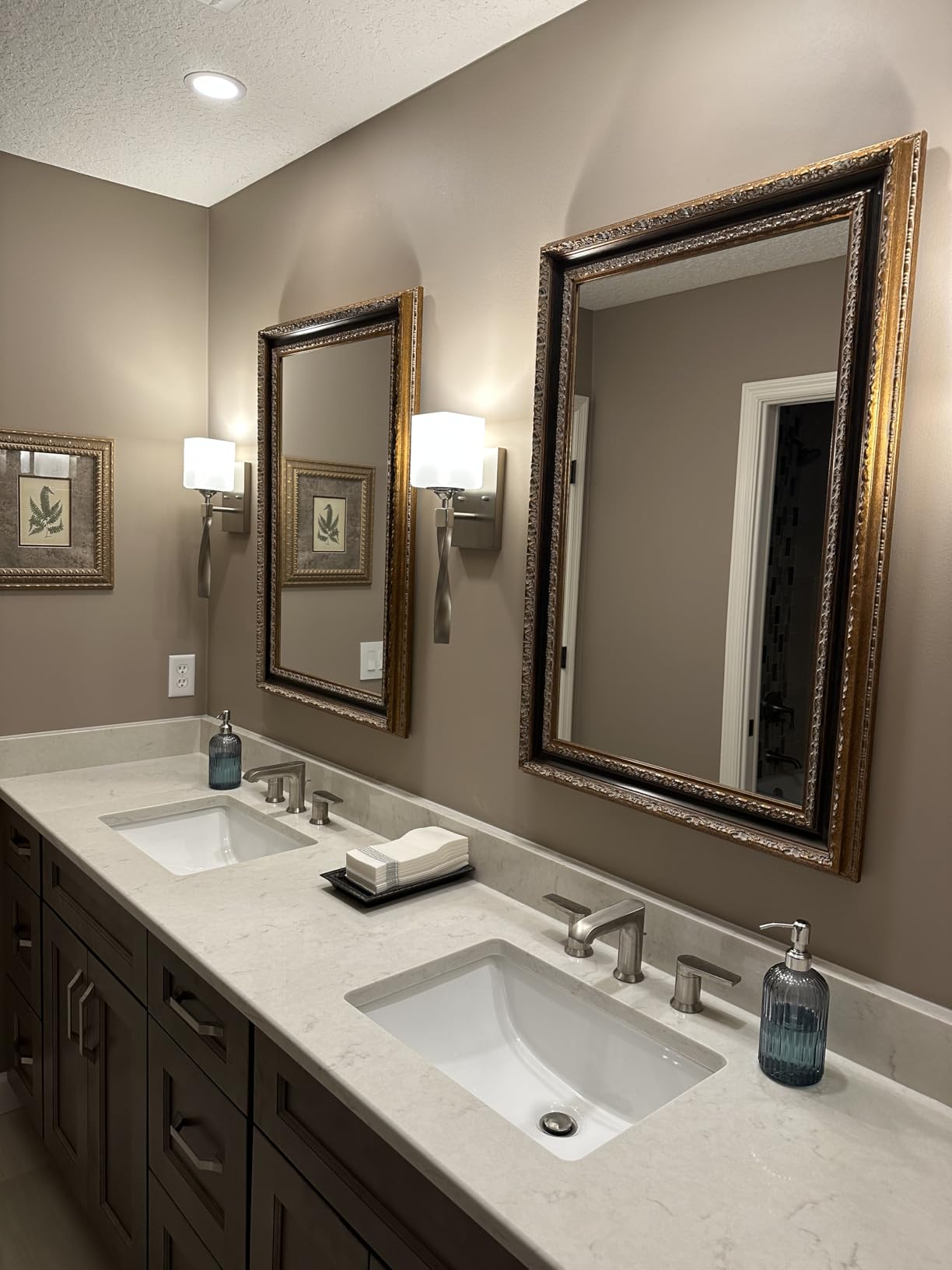 Large Decorative Mirror for Living Room, 53.5